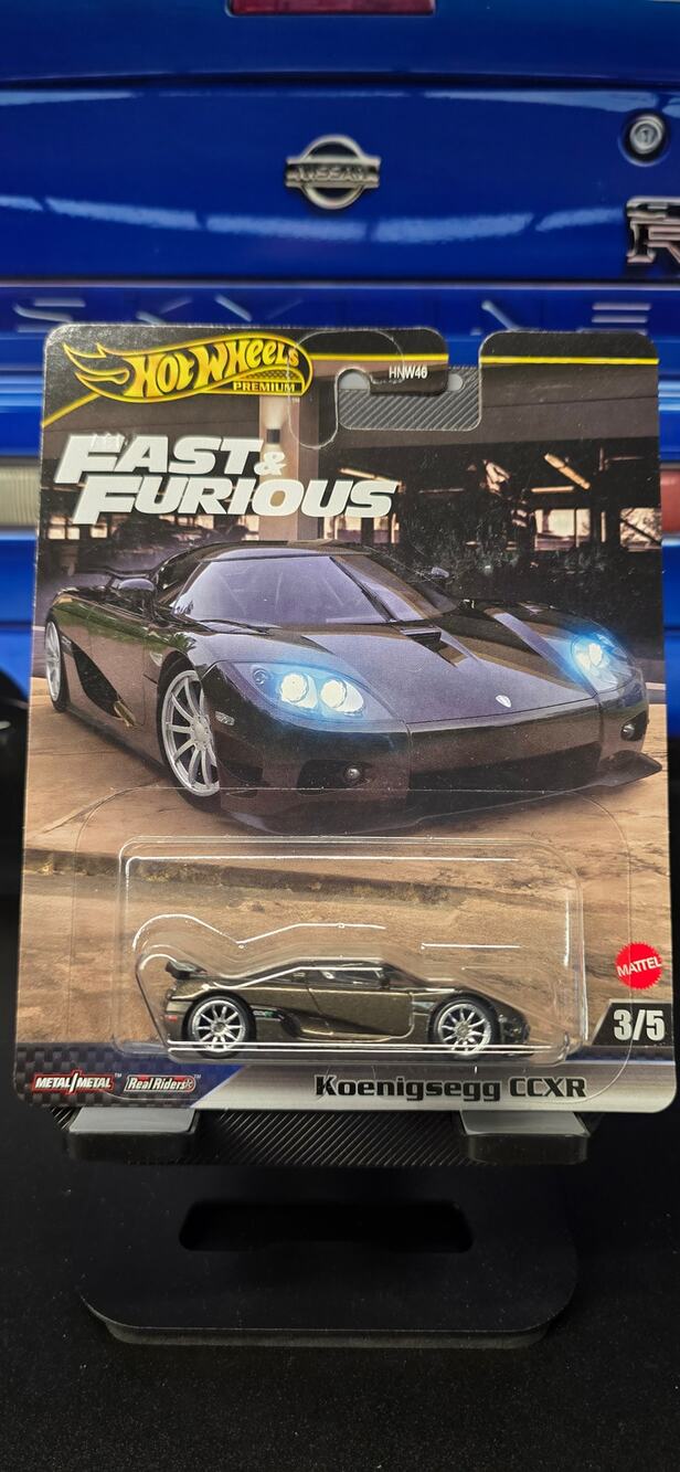 Hot Wheels Premium Fast Furious Koenigsegg CCXR 3/5 NIP 1:64